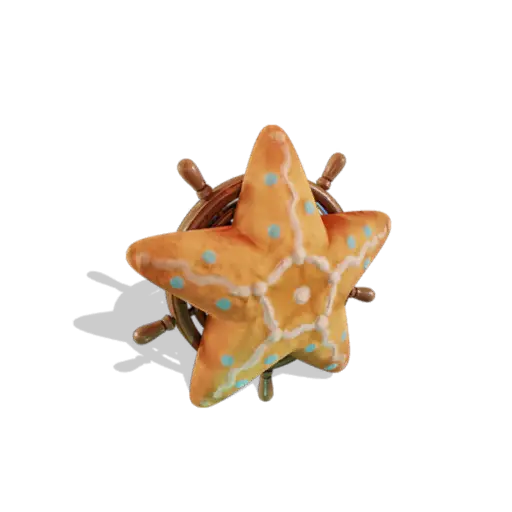Starfish Sand Sculpture