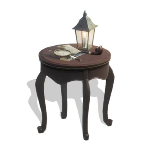 Detective's Coffee Table